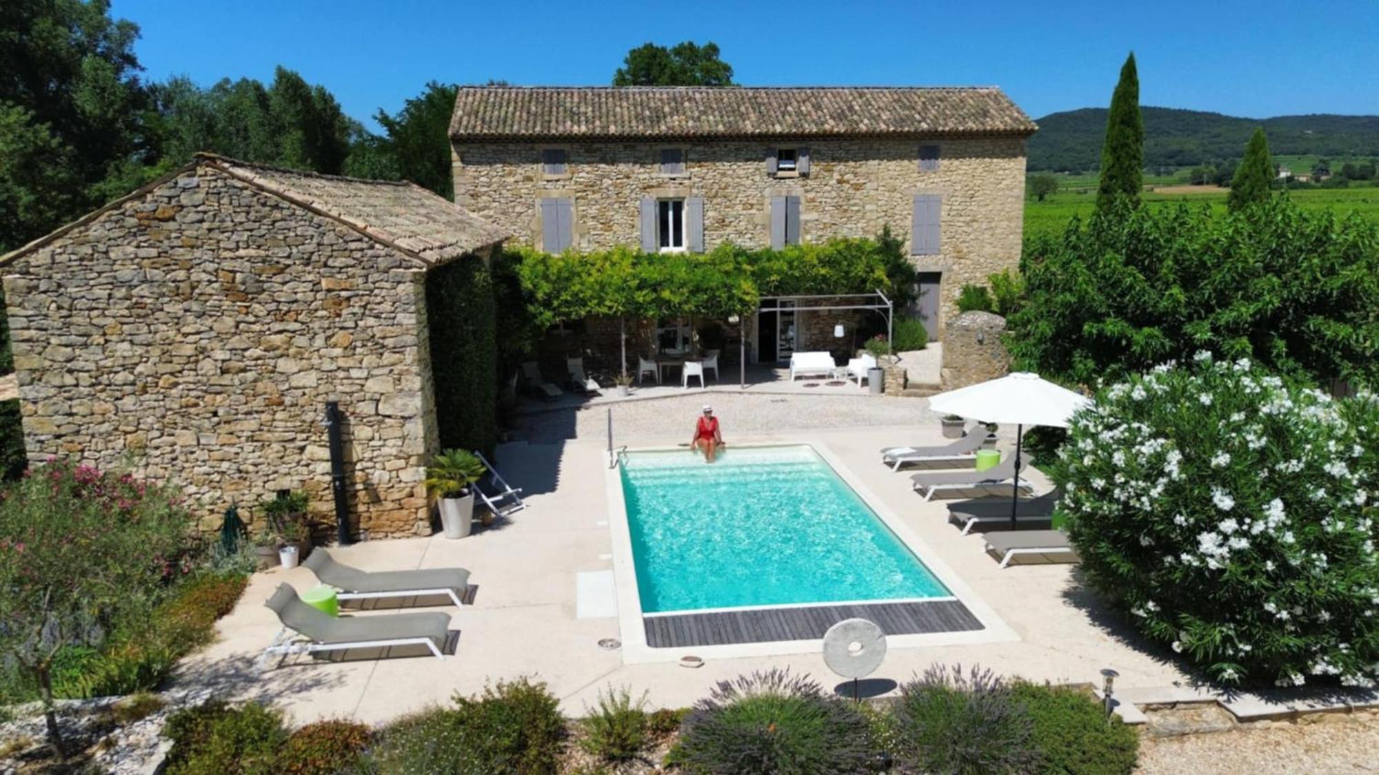 Le Gite De Montagnac La Roque-sur-Cèze Zewnętrze zdjęcie